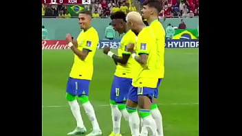 Brasil Menghajar Pantat Korea Langsung! Neymar Dan Kawan-kawannya Merayakan Dengan Gaya