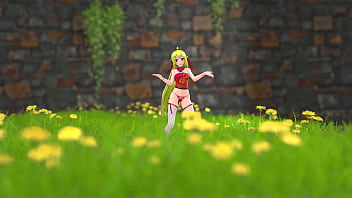 Gadis Tionghoa M22 Telanjang Bugil Tarian Erotis Mmd 3d Rambut Pirang (clip)
