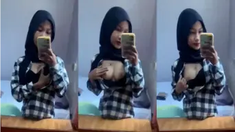 Gadis Berhijab Telanjang Dada, Foto Sensualnya Viral