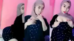 Gadis Berhijab Yang Menggoda Dengan Payudara Montoknya