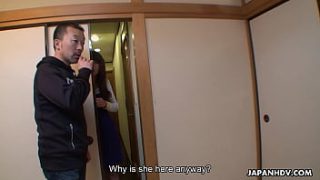 Nyonya Jepang Yang Nakal Menggoda Saat Suaminya Pergi
