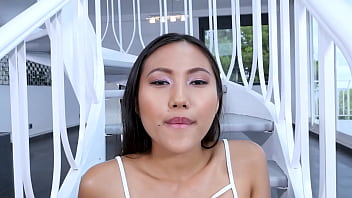 May Thai, Asian Hot Babe With Big Dick, Blowjob Pov And Swallow Cum Load