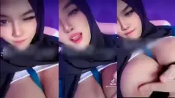 Arrazyny Hijab Tobrut Bikin Goyang, Cantiknya Bikin Nafsu Meledak