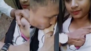 Pasangan Mesum Beraksi Di Teras Dalam Video Panas Mahasiswi India