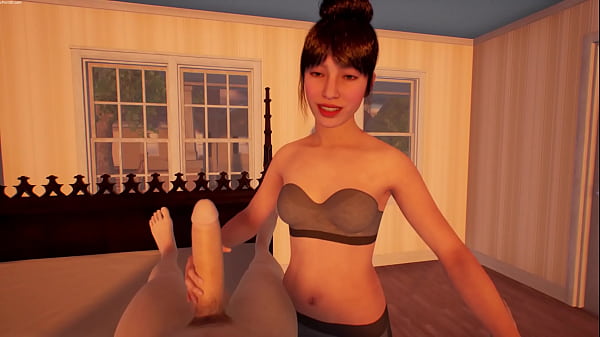 Remaja Asia Vr Bikin Penis Menggelembung Dengan Goyangan Tangan Yang Menggoda