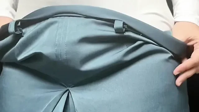 Masturbating