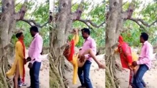 Pasangan Ngewe Kayak Monyet Di Tempat Terbuka Ala India