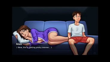 Malam Panas, Ibu Tiri Ngeyel Nggak Mau Ngalih (18+) | Game Anime Montok Bikin Ngilu