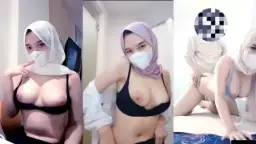 Camilla Pamer Body Hijab Basah, Foto Full Coli
