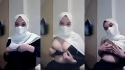 Jilbab Mulus, Toket Diremas Ganas Di Puskesmas.