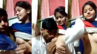 Mesum, Sepupu Cewek Montok Dihisap Susu Manisnya Di Video Mms