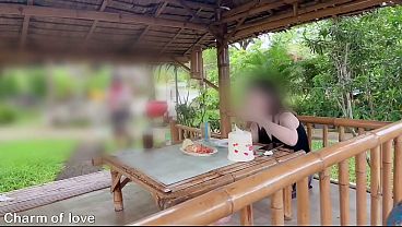Di Luar Bareng Orang Asing, Thai, Bikin Makin Panas Dan Liar.