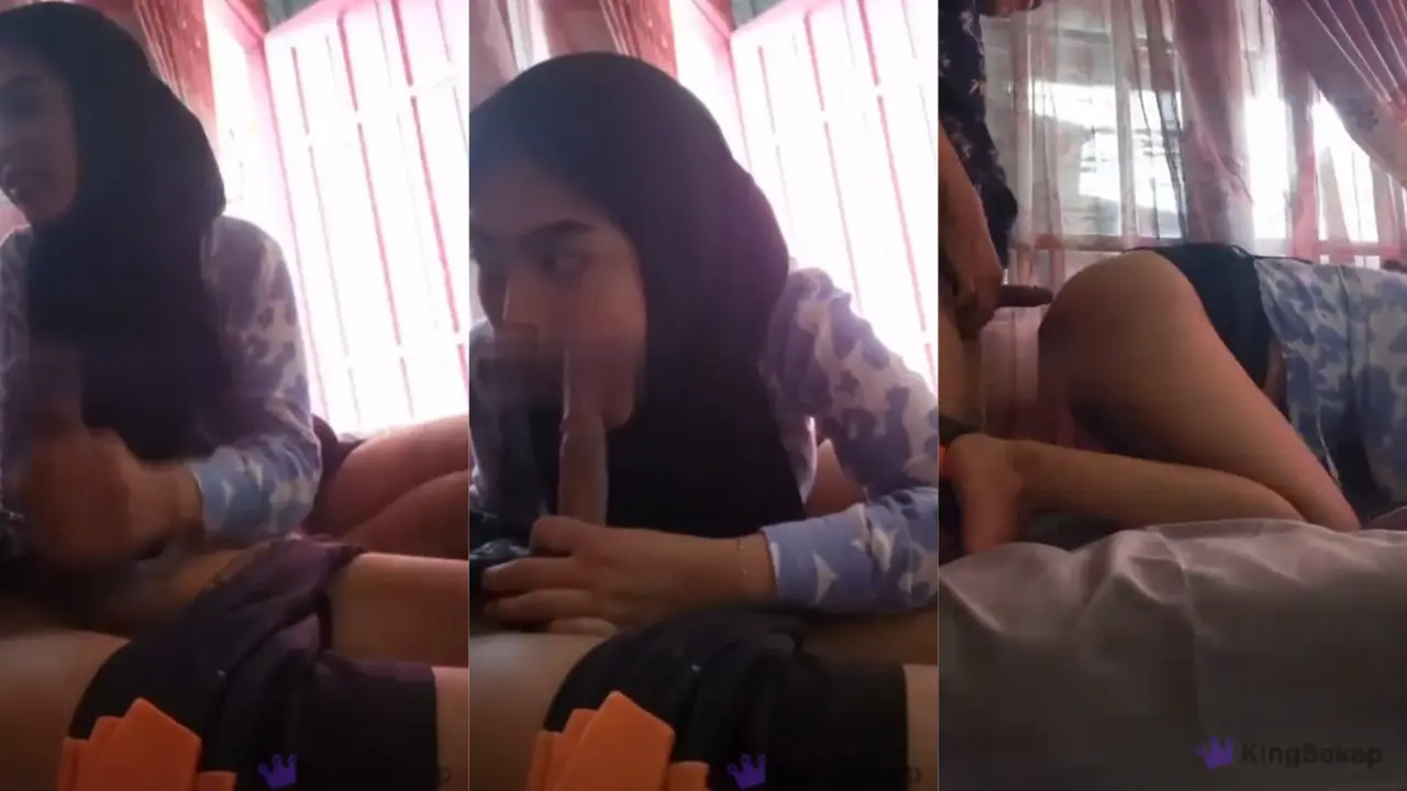 Jilbabers Kaget, Pintu Rumah Masih Terbuka, Badan Basah Kena Hawa Panas