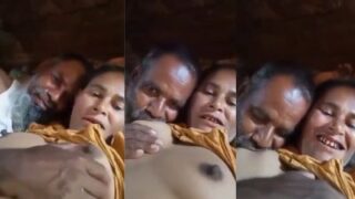 Si Tua Bangka Nikmatin Isepan Susu Montok Si Desi Binal.