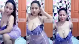 Tante Montok Goyangin Susu Besarnya Bikin Ngiler.