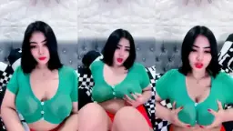 Uting Coklat Sandra Toge Cantik Mango, Enak Banget Dimainin Pakai Lidah Basah.