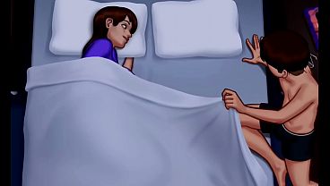 Ibu Tiri Diam-diam Nonton… Lalu Semuanya Berubah Mesum (18+)