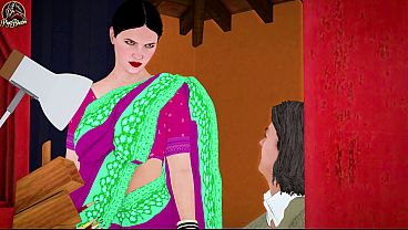 Desi Indian Bhabhi Nakal Goda Anak Kos Buat Ngentot Bareng