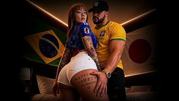 Brasil Vs Jepang, Pov Anal, Mulus Dan Basah, Nikmat Banget